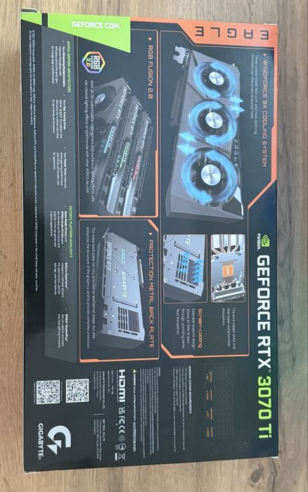 Видеокарта RTX 3070 TI Gigabyte Eagle Новая
