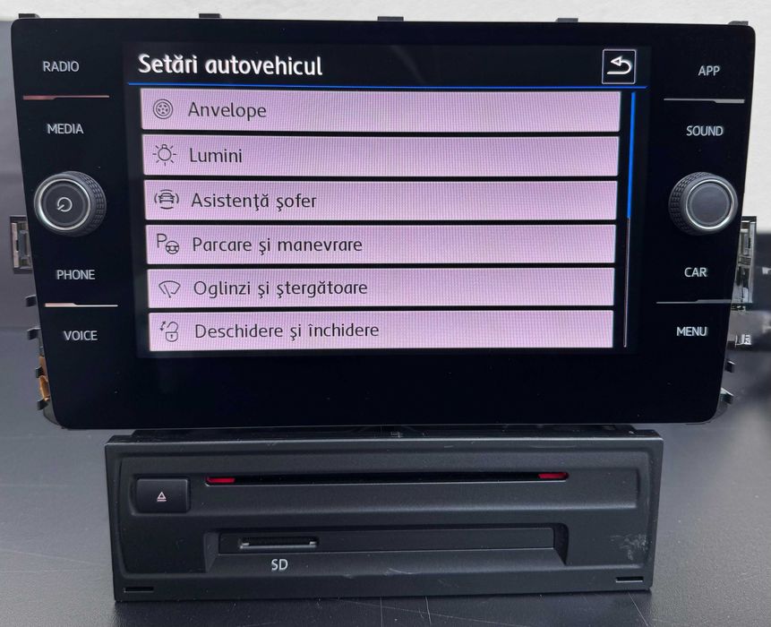 Unitate Multimedia Golf 7 VII WAZE GOOGLE CarPlay Android AUTO VW MIB2