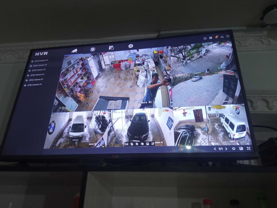 Kuzatuv kameralarini urnatamiz