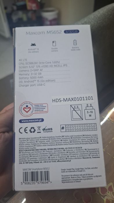 Smart phone maxcom