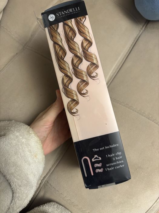 Придпособление за къдрици от сатен