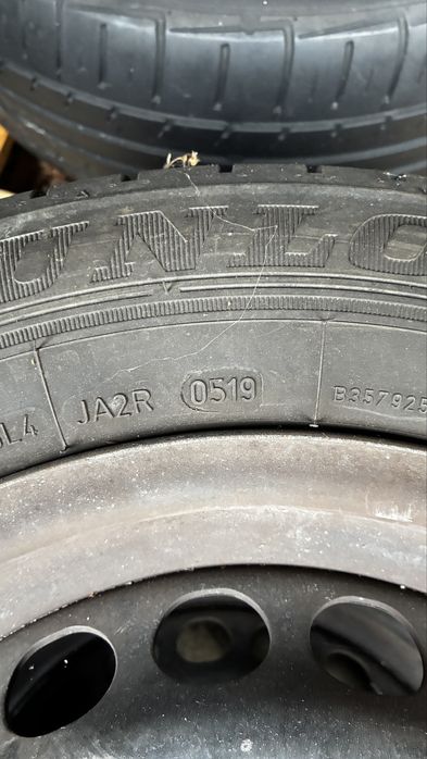 Стоманени джанти с гуми 15 5x120 BMW