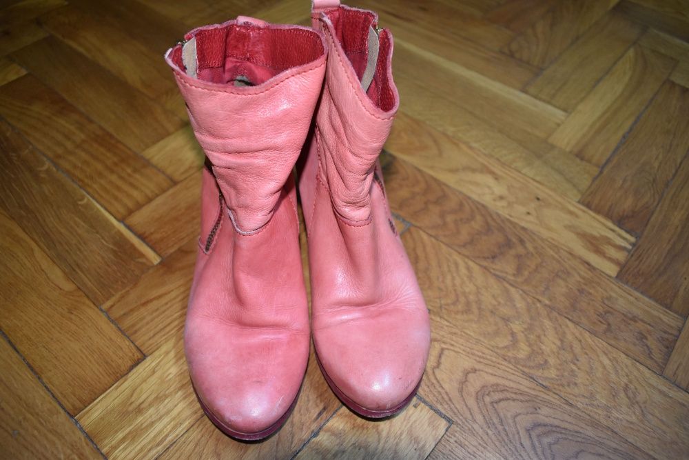 Botine dama din piele naturala