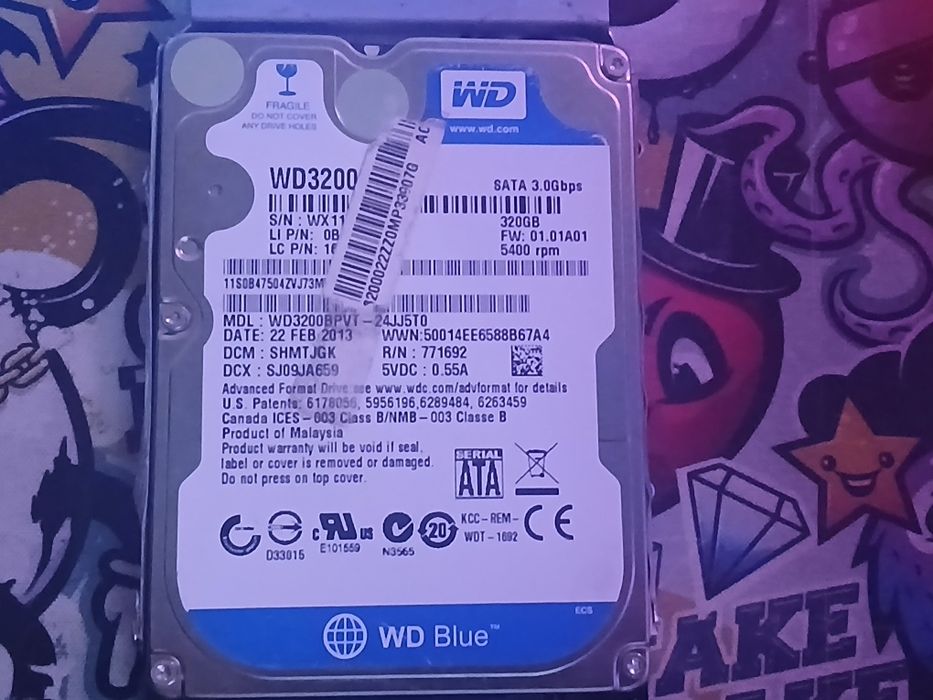 жёсткий диск для ноутбука