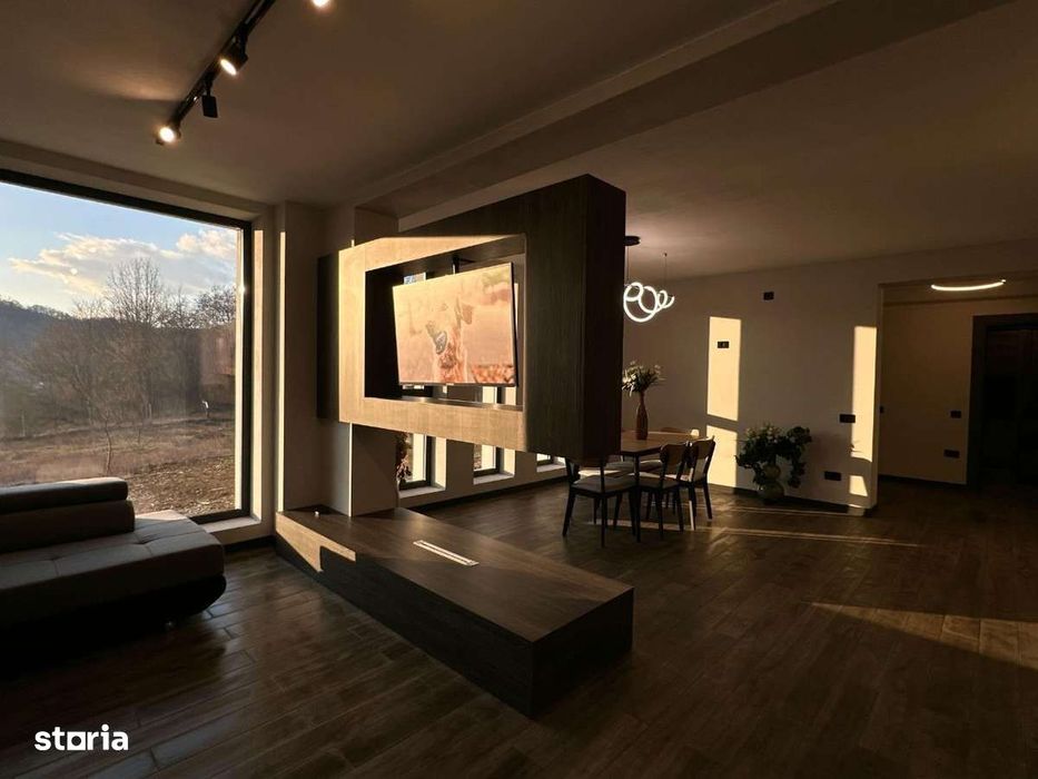 Casă nouă modernă de vânzare în duplex - Vlăduceni, 10 minute de oraș