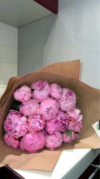 Пионы , пионы букет ,цветы
