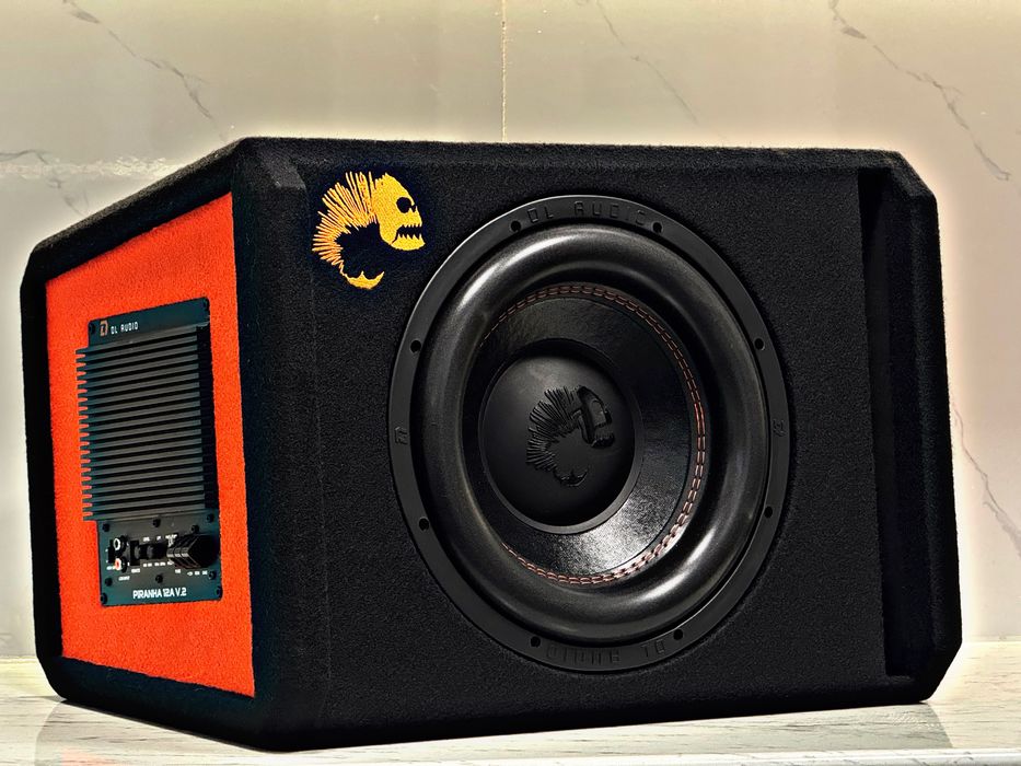 Активный Сабвуфер Dl Audio Piranha 12A V.2 Marine-Orange-Black(Edifair