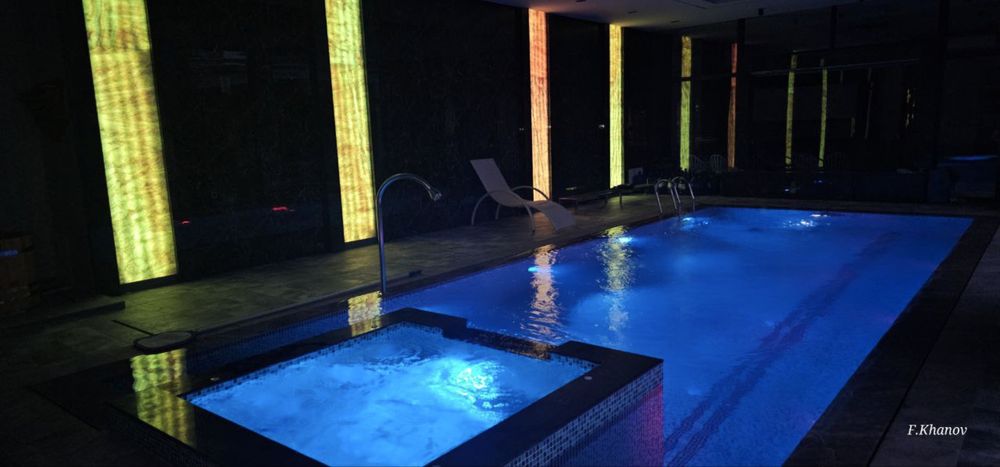 Basseyn, turk xammom va Finski xammom quramiz