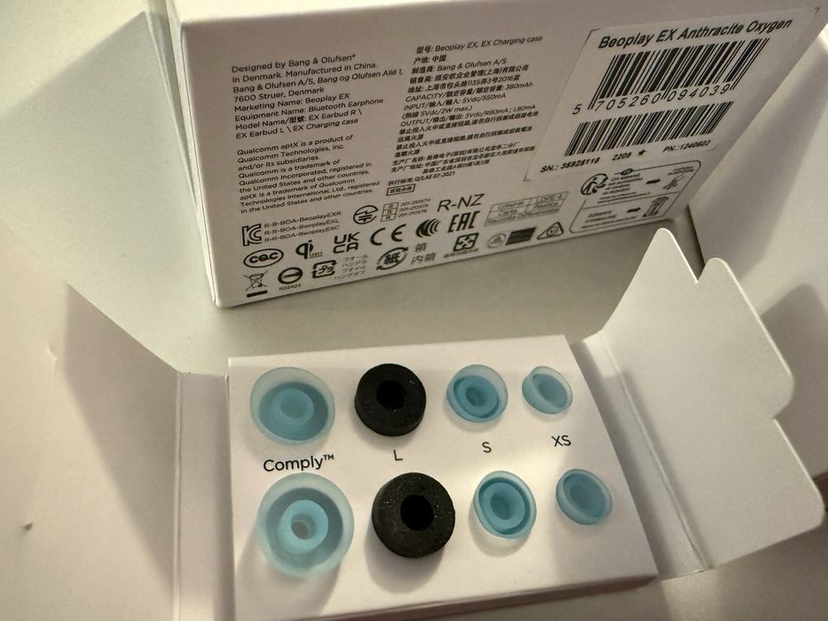 Безжични слушалки Bang & Olufsen - Beoplay EX, TWS, Anthracite Oxygen