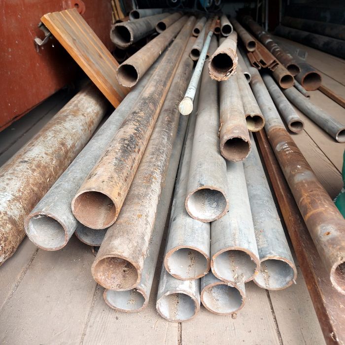 Труба металлическая оцынковка