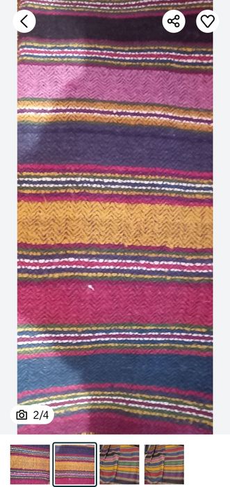 Covor autentic cânepă 100 %