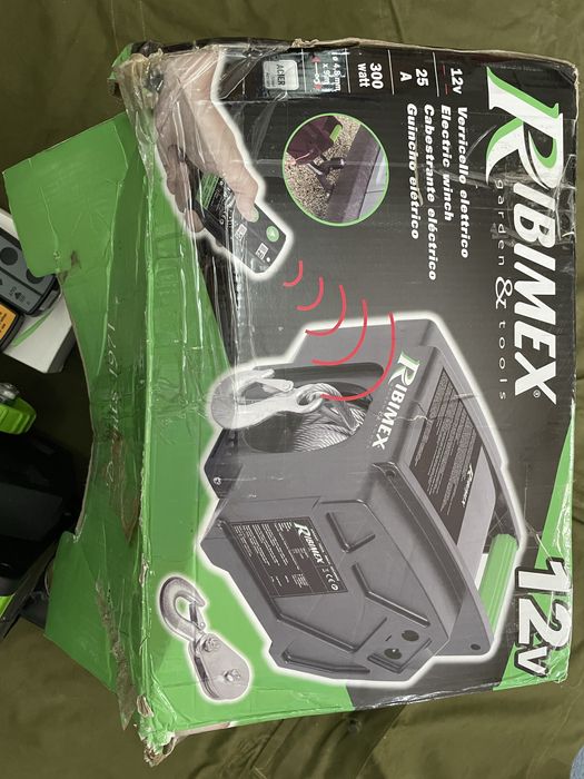 TROLIU AUTO ELECTRIC winch 12v  1800kg