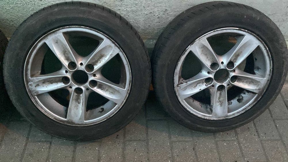 jante alu bmw e 90 91 46 etc 5x120 anv vara 205 55 16