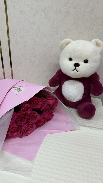 Мыльные розы в Астане цветы