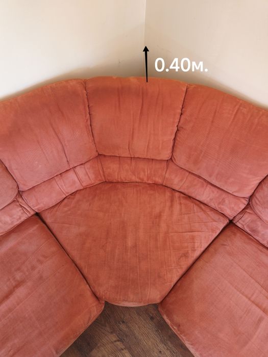 Ъглов диван за хол