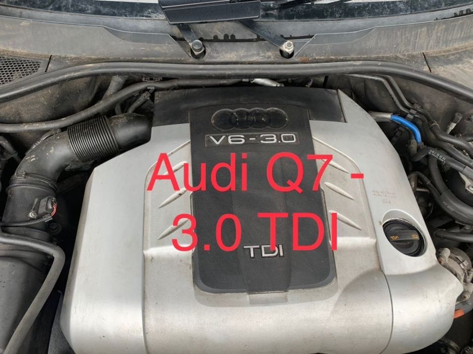DEZMEMBREZ Piese AUDI Q7 Motor 3.0 Diesel Cod BUG Diesel Euro 4 Cutie de Viteze Automata Kit injectie injector injectoare Turbina Turbo pompa injectie inalta Bara Fata completa Capota Far Portiera Fata spate Stanga dreapta Oglinda Haion Luneta Interior pi