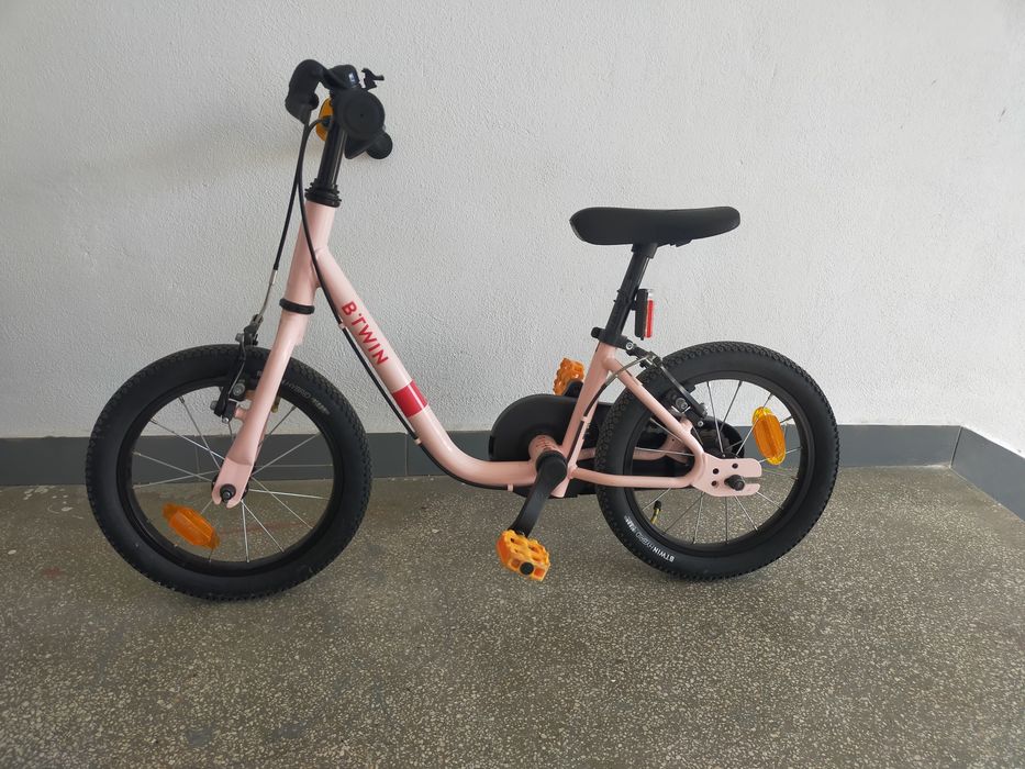 Bicicletă BTWIN copii 2in1 , roz, Discover 500 14", 90-110 cm 
749,99  LEI