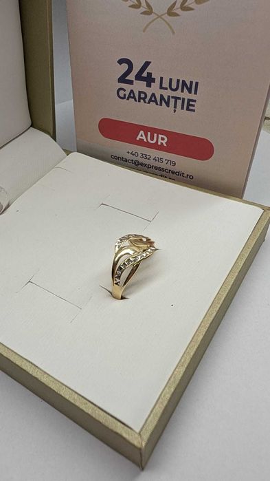 (AG42) Inel Aur 14K 1.93g B:13952.1-Garantie 2 Ani!