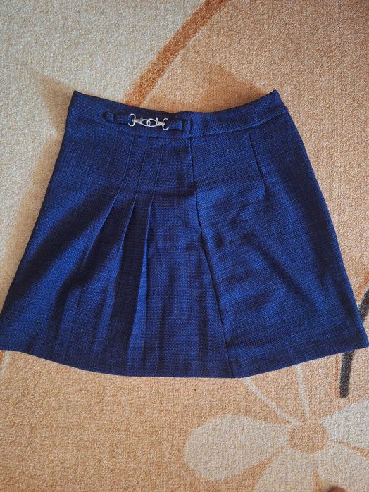 Къса синя пола - Trendyol
