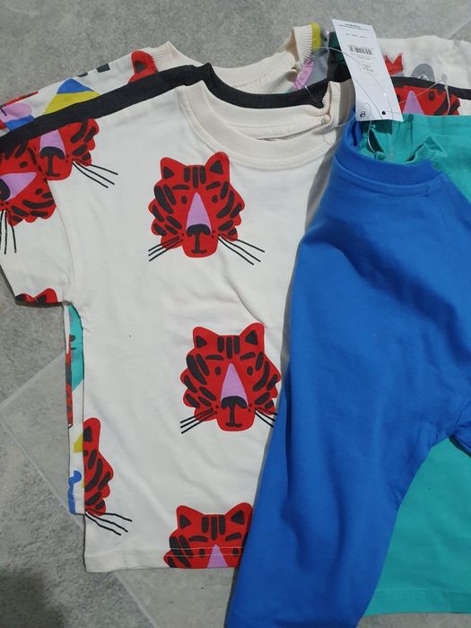 Set 5 tricouri bumbac George 1.5/ 2 ani