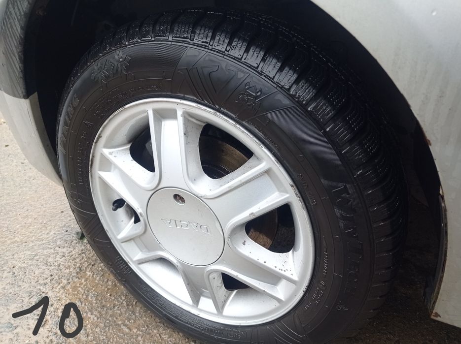 Jante Aliaj-Originale,LOGAN si pentru alte Masini cu dimensiunea 4x100/R15 cu cauciucuri 185/65.R15.Pret-1400.Lei NEG.