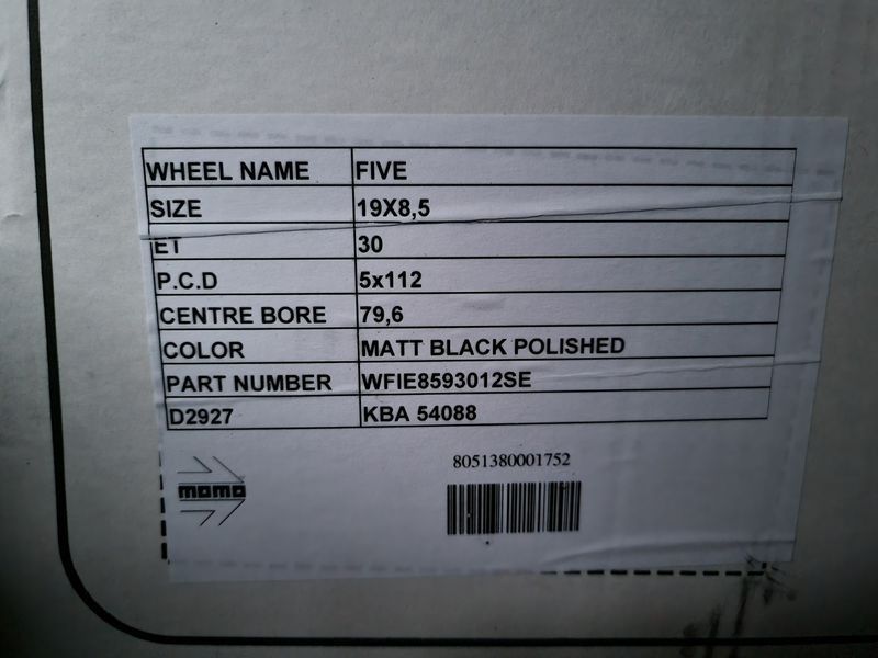 19цола 5х112 Mercedes,Audi,BMW,Skoda,Vw