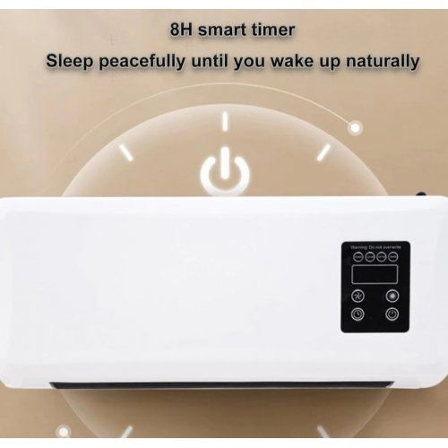 Компактен климатик c таймер за топло и студено с дистанционно, 2000W