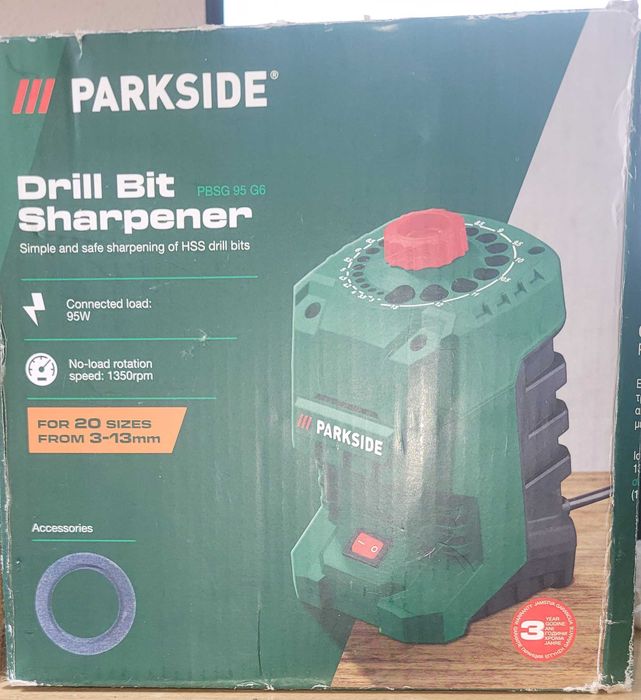 masina de ascutit burghie parkside
