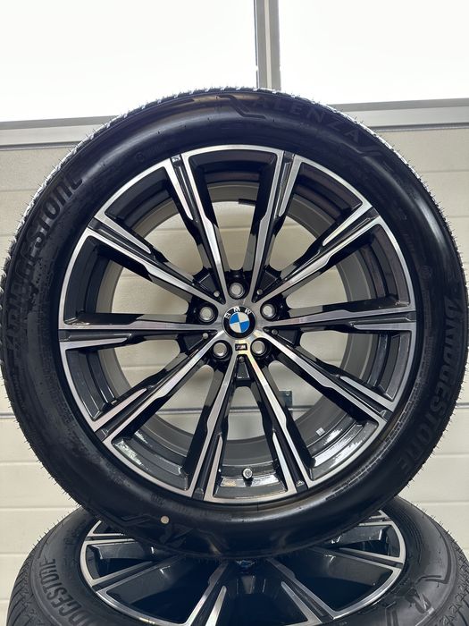 Jante NOI BMW X5 X6 R20 G05 G06 Originale M740 Bridgestone Demo *Rft