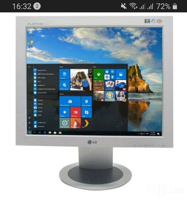 MONITOR  LG L1730B    17 dyum.