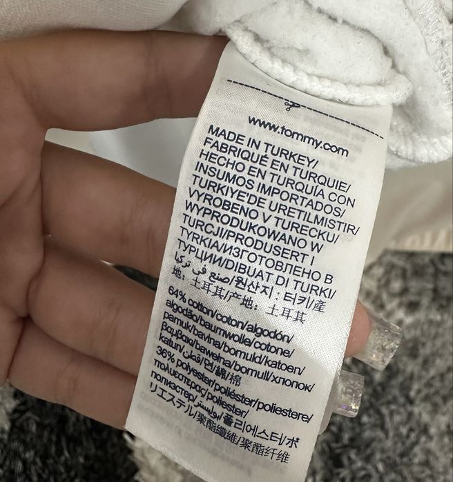 Hanorac lung Tommy Hilfinger