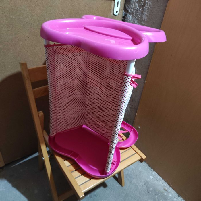 Детско кошче за кукли с подарък кукла