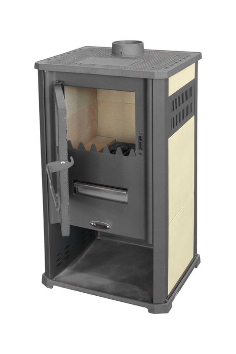 Semineu (Soba) pe lemne Fornello Atene G Ivory 7-9 kW