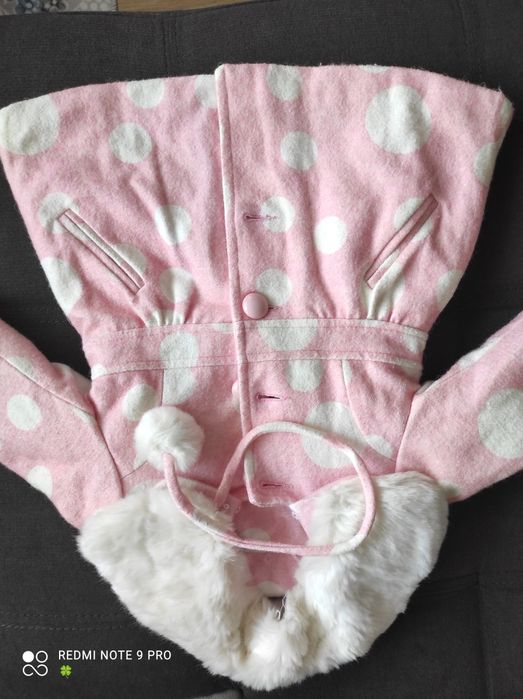 Детско розово палто за Момиче 92 см - 14 лв.