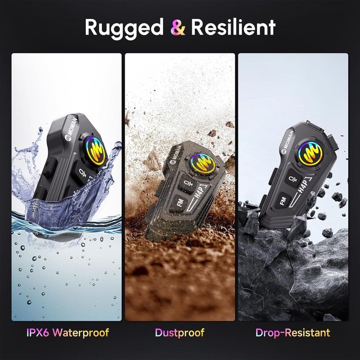 Căști Bluetooth Moman RS-H4P cu microfon pentru cască