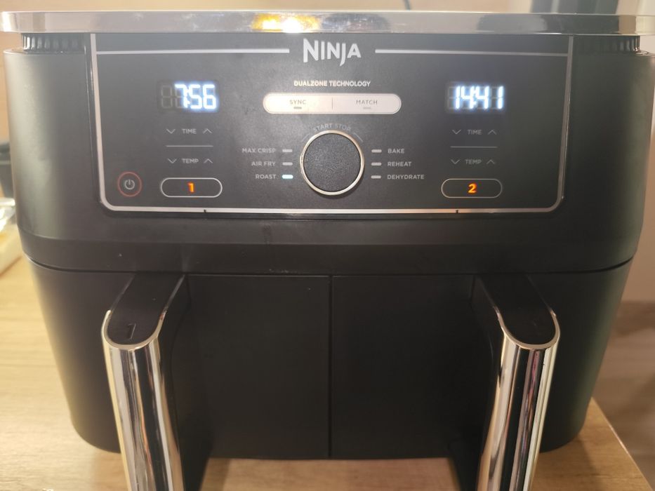 Двyзoнoв Еър фрайър нинджа  NINJA Air fryer Foodi Pro Duаl Zone