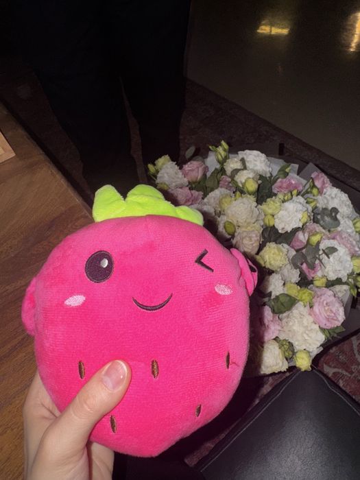 Мягкая игрушка Клубничка, 20 см