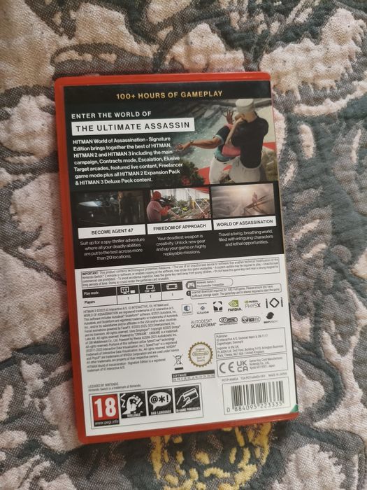 Hitman world of assassination Nintendo switch 2