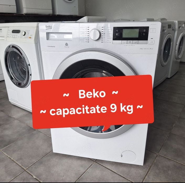 Masina de spalat Beko.  Impecabilă. Cwts 9140 wre