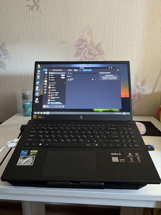 продаётся ноутбук игровой Acer Nitro v15
