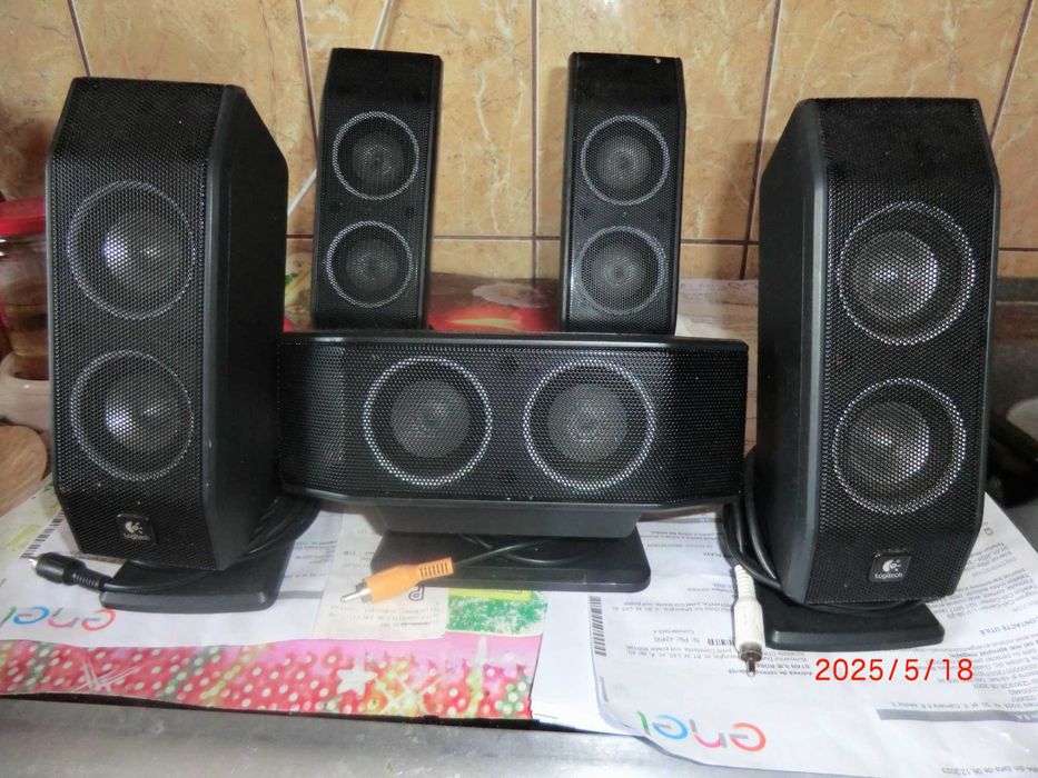 Home theatre Tevion 5.1 DVD,Dvix,Mp3...si sisteme Logitech 5.1 si 2.1