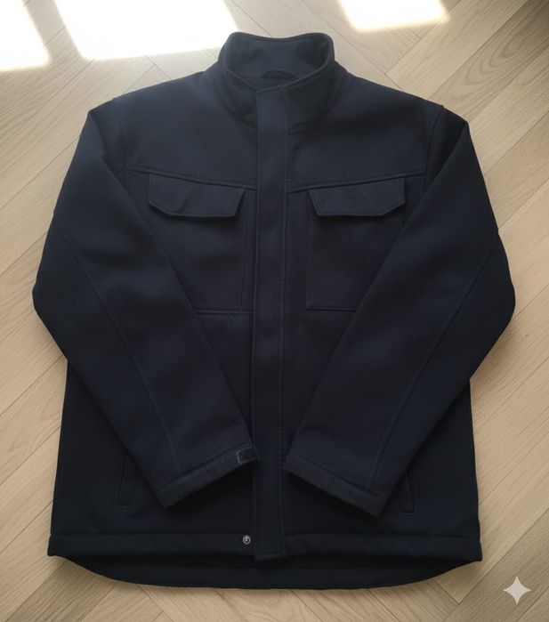 Geacă softshell CODUPAL bărbați L – fleece, anti-vânt, neagră