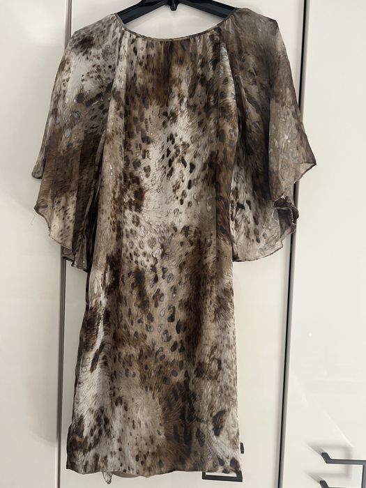 Rochie Mango leopard print - marime M impecabila