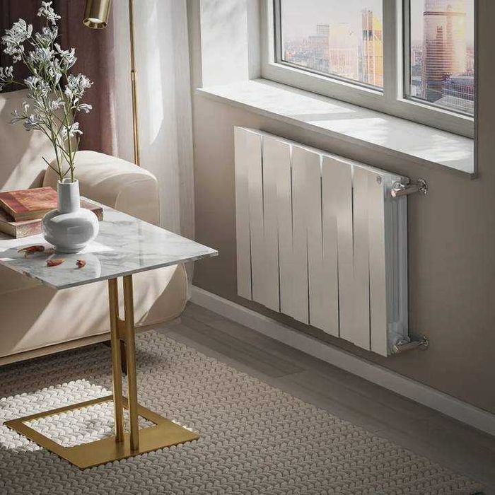 Радиатор биметаллический 500/100 (1 секция) RT PianoForte Bianco белый