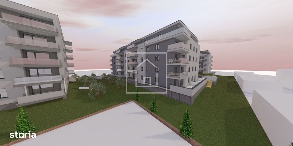Apartament 3 camere 86 mp Bloc Nou Central Loc Parcare Inclus