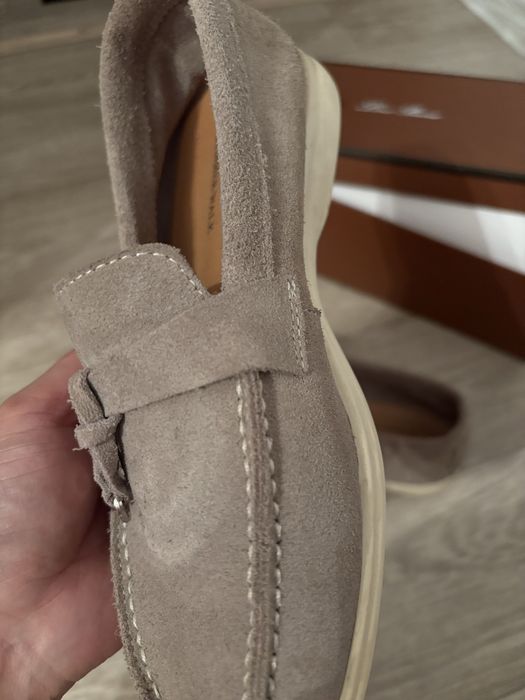 Лофферы натуральная замша