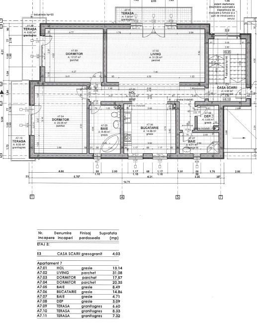 Apartamente 3 camere, 113 MP UTILI, 22 MP Balcoane, Zorilor, bloc nou