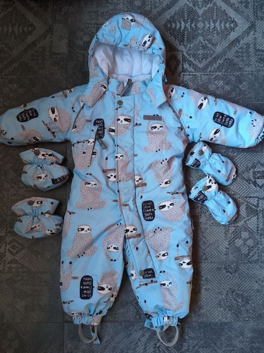 Комбинезон Crockid зимний, размер 74–80