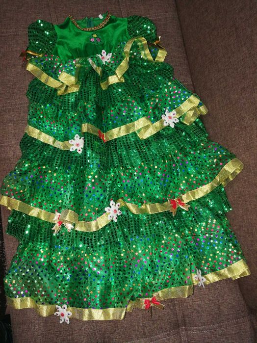 Новогоднее платье "Ёлочка"