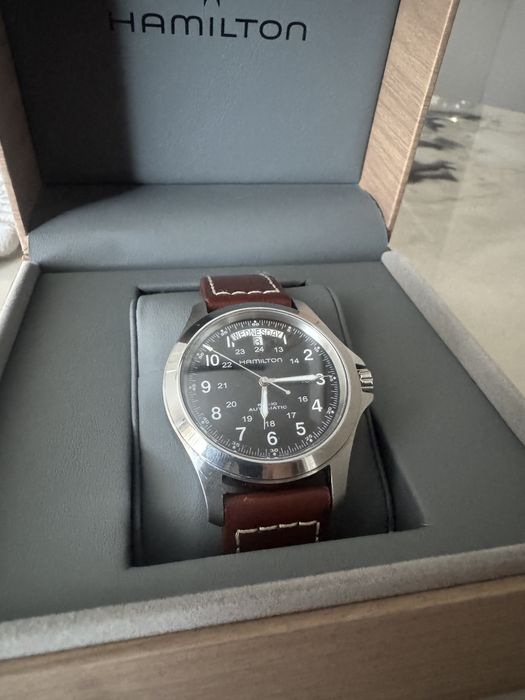 Hamilton Khaki Field King Auto Day-Date Black Dial 40 MM Watch